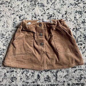 - Denim and Co 3-4 toddler corduroy skirt